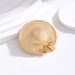 Fashion Straw Hat Brooch Pin Coat Jacket Popular Accessories Jewelry_ipsvogv.com