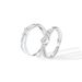 Popular Star Luminous Couple Ring, Men's And Women's Fashion Versatile, Zircon Moon Pair Ring_ipsvogv.com