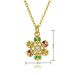 Christmas Pearl Snowman Snowflake Necklace For Girls High End New Clavicle Chain Strong Chain Gift_ipsvogv.com