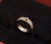 High End Lock Buckle Ring Full Of Stars, Couple Ring Plated With Rose Gold, Full Of Diamonds, Light Luxury Ring_ipsvogv.com