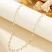 Hot Selling Simple Retro Light Luxury Style Fashionable And Elegant Pearl Gold Beaded Clavicle Necklace Ladies Jewelry_ipsvogv.com
