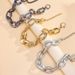 Exaggerated Personality, Collarbone Fashionable Trend, Street Photography, Thick Chain, Luxurious Luxury, Niche Necklace_ipsvogv.com