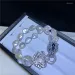 Link Bracele Leopard Design Clasp Keshi Pearl Bracelet Natural Freshwater Double Strand Jewelry Fashion Girlfriend_ipsvogv.com