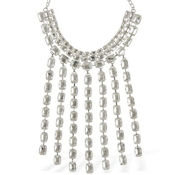 jewelry rhinestone multi-layer tassel necklace exaggerated long alternative diamond neck chain female choker_ipsvogv.com