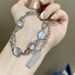 Korean Style High-End Minimalist Moonstone Spliced Men, Personalized Light Luxury Simple Versatile Beaded Bracelet For_ipsvogv.com