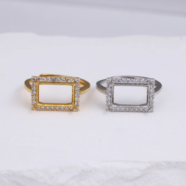 S Sterling Silver Men's Ring Set With Geometric Square Inlay Of Jadeite, Agate, And Jade_ipsvogv.com