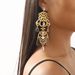 E12421 French court tyle hollow water droplet haped tael with elegant temperament and peronalized patterned_ipsvogv.com