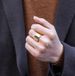 Fashionable 15mm Wide Titanium Steel Men's Temperament Trigger Ring Bracelet Jewelry_ipsvogv.com