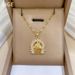 Cute Zircon Crystal Horse Pendant Necklaces for Women Girls Stainless Steel Jewelry Accessories Gifts for Friend_ipsvogv.com