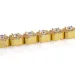 10mm Mens Hip Hop Iced Out CZ Cubic Zircon Gold Tennis Chain Necklace Personalized Bg Rapper Wristband Chains Jewelry_ipsvogv.com