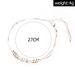 New Creative Accessories Double Layered Pearl Chain Women's Frosted Cute Fashion Feet Bracelet_ipsvogv.com