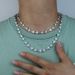 Hip Hop Necklace New Style Inlaid Zircon Star Pendant Tennis Chain Men's And Women's Jewelry_ipsvogv.com