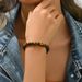 Minimalist style geometric for both men women, hand woven design with a niche and high-end feel, versatile bracelet_ipsvogv.com