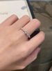 women's Hollowed Water Out Zircon Blue Light Luxury, New Chinese Style High-end Feeling, Index Finger Ring, Exquisite Luxury, Feeling, Ring,_ipsvogv.com