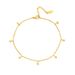 Women’s Jewelry Set Fashion INS New Fashion Trend Travel Color Zircon Titanium Steel Bracelet Anklet_ipsvogv.com