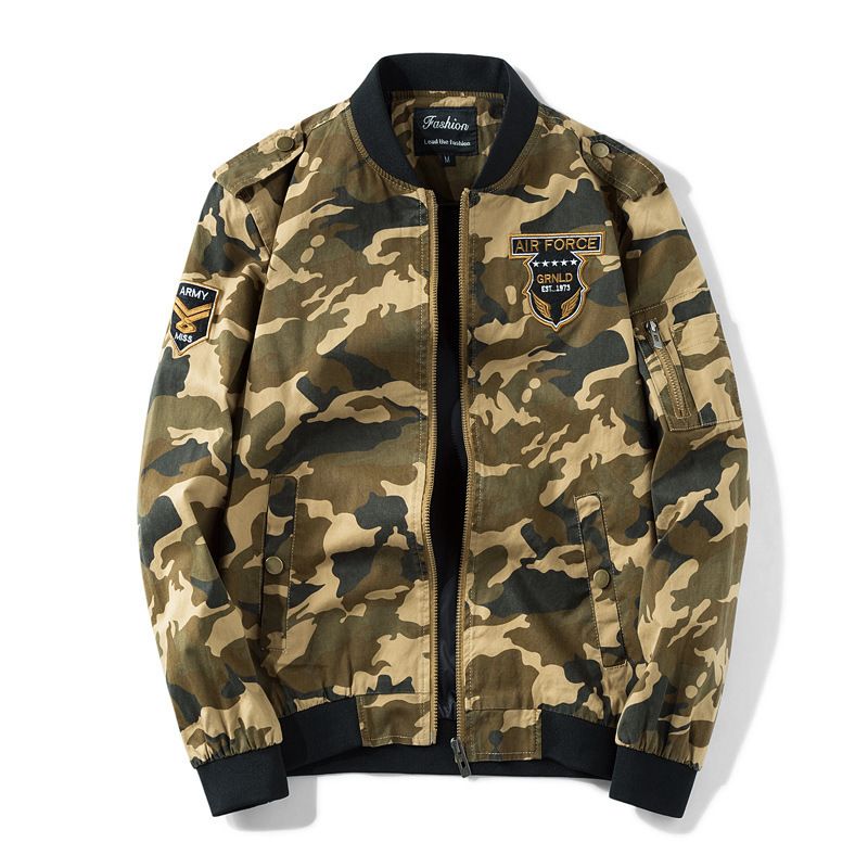 Men's Clothing jacket Large Size jacket Bomber jacket Men's jacket Coat Men's Work jacket Camouflage _ipsvogv.com