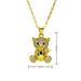 Cute Bear Necklace For Girls Light Luxury Niche Design High End New Clavicle Chain Strong Chain Summer Gift_ipsvogv.com