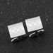Hot selling fashionable men's French business shirt with laser plaid cufflinks and sleeve studs_ipsvogv.com