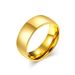 Men's Jewelry Simple Cold Neutral Style High Grade Smooth Titanium Steel Tail Ring Ring Men And Women Stainless Steel Plated K Gold Hand Jewelry_ipsvogv.com
