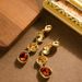 Fashionable Exquisite Vacation Style Colorful Crystal Tassel Women With A Sense Of Luxury, Long And Slim Silver Needle_ipsvogv.com