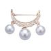 Diamond pearl brooch dress suit versatile pin accessories light luxury temperament clothing accessories fashion brooch_ipsvogv.com