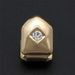 New Hot Selling Single Diamond Single Gold Teeth Guard Halloween Teeth Grill Rapper Hip Hop Accessories_ipsvogv.com