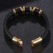 Stainless Steel High-end Leather Woven For Men's Domineering Trend Bracelet_ipsvogv.com