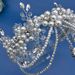 Elegant Handmade Bridal Headpiece With Pearls & Rhinestones - Adjustable Hairband For Weddings & Special Occasions Chain Headband Accessories_ipsvogv.com