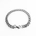 Stainless Cuban Chain Men's Gold Titanium Steel Polished Six-Sided Bracelet Jewelry 3/5/7/9mm_ipsvogv.com