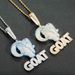 Pendants & Charms Hip Hop Goat Pendant Personalized Animal Trendsetter GOAT Letter Micro Inlaid Zircon Men's Hip Hop Pendant_ipsvogv.com
