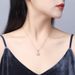 Pure Silver Moissani Snowflake Necklace, Non Fading Women's Pendant, Light Luxury, Niche High-end Feeling, Collarbone_ipsvogv.com