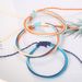 Bohemian Colorful Rope New Fashion Women's Multi Color Knot Leather Bracelet Set Of 3_ipsvogv.com