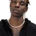 European And American Cross-border Jewelry Men's Retro Personality Hip-hop Style Pearl Necklace Handmade Beaded Necklace Jewelry_ipsvogv.com