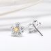 Tough Small Fresh Flower Earrings Female Element Crystal Earrings Female_ipsvogv.com