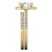 Sanjie Jewelry New Gold Plated Classic Pair Fashion Engagement Ring_ipsvogv.com