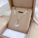 Body 【 Full Titanium Steel 】 Beimu Butterfly Personality Minimalist Gold Necklace In The Wind Furnace Female INS Mesh 【 】_ipsvogv.com