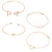 Jewelry Fashion Geometry Molecule White Turquoise Knot Bracelet Set Of 4_ipsvogv.com
