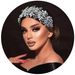 Bridal Headband Handmade Rhinestone Headband Headdress Heart Shaped Diamond Pressed Headband Shape Soft Headband_ipsvogv.com