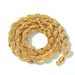 Men's Jewelry Hip Hop Alloy Diamond 9mm Gold Twist Necklace New Fashion Exaggerated Men's Necklace Multiple Specifications_ipsvogv.com