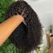 Short Kinky Curly 4x4 Bob Human Hair Wig Pre Plucked Lace 16in Curly Human Hair Bob Wigs For Women_ipsvogv.com