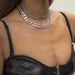 Jewelry Punk Metal Texture Snake Bone Chain Set Necklace Hip Hop Thick Chain Hollow Necklace For Women_ipsvogv.com