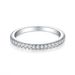 Women's Jewelry S925 Sterling Silver Diamond Ring Full Of Diamonds Simple Fashion Card Home Jewelry Single Row Ring Ring 925 Pure Silver_ipsvogv.com