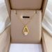 Body 【 Full Titanium Steel 】 Water Drop Zircon Minimalist Gold Necklace In The Wind Furnace, Female Ins Mesh Red 【 】 Furnace,_ipsvogv.com