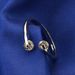 Classic jewelry, fashionable open ring, zircon platinum plated women's jewelry 5 colors optional_ipsvogv.com