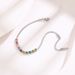Seven Color Diamond Studded For Women, High-end Titanium Steel, Non Fading Style, Personalized Fashion, Flat Snake Bone_ipsvogv.com