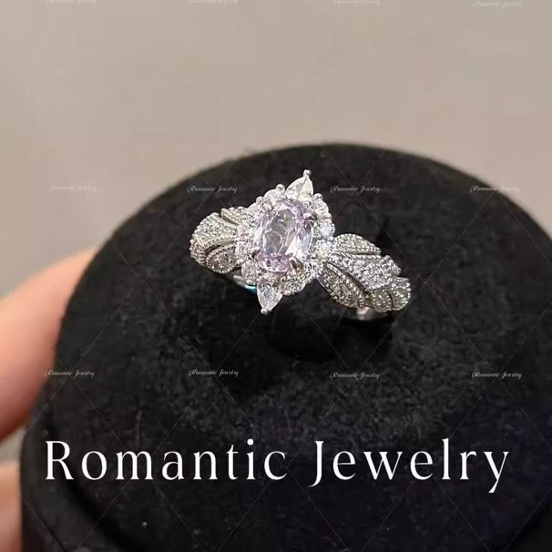 【 2505 People Collection 】 Super Sparkling Purple Zircon High-end Temperament For Women Instagram Niche Light Luxury_ipsvogv.com