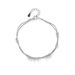S Pure Silver Double-layer Round Bead B, Light Luxury, Simple, Fresh, Versatile, Cool And Niche Design, Layered_ipsvogv.com