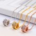 Full Diamond Starry Ring Necklace For Women, Small Waist, Fashionable And Simple Collarbone Chain_ipsvogv.com