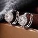 Cao Shi Micro Inlaid Zircon Full Diamond Ear Buckle Copper Crossing Gold Personalized INS Style Versatile Earrings_ipsvogv.com