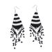 2024 New Japanese and Korean style minimalist beaded with niche tassel design, rice bead ear, versatile texture_ipsvogv.com